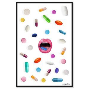 OLIVER GAL “POPPIN” designer wall decor